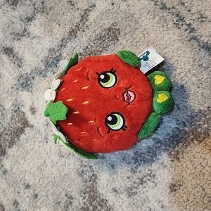 Shopkins strawberry plush toy
